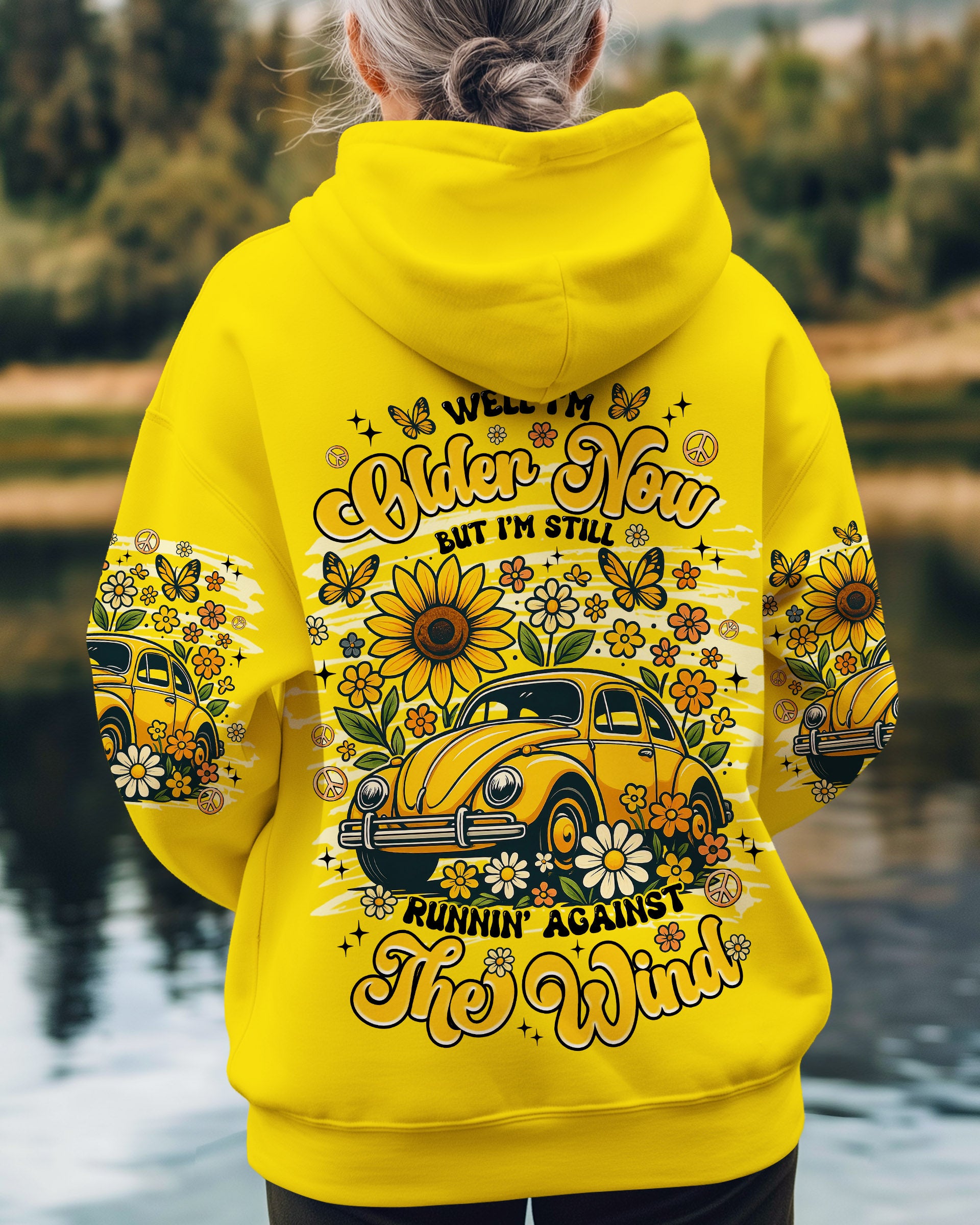 RUNNING AGAINST THE WIND CAR  ALL OVER PRINT - TLNZ2708252