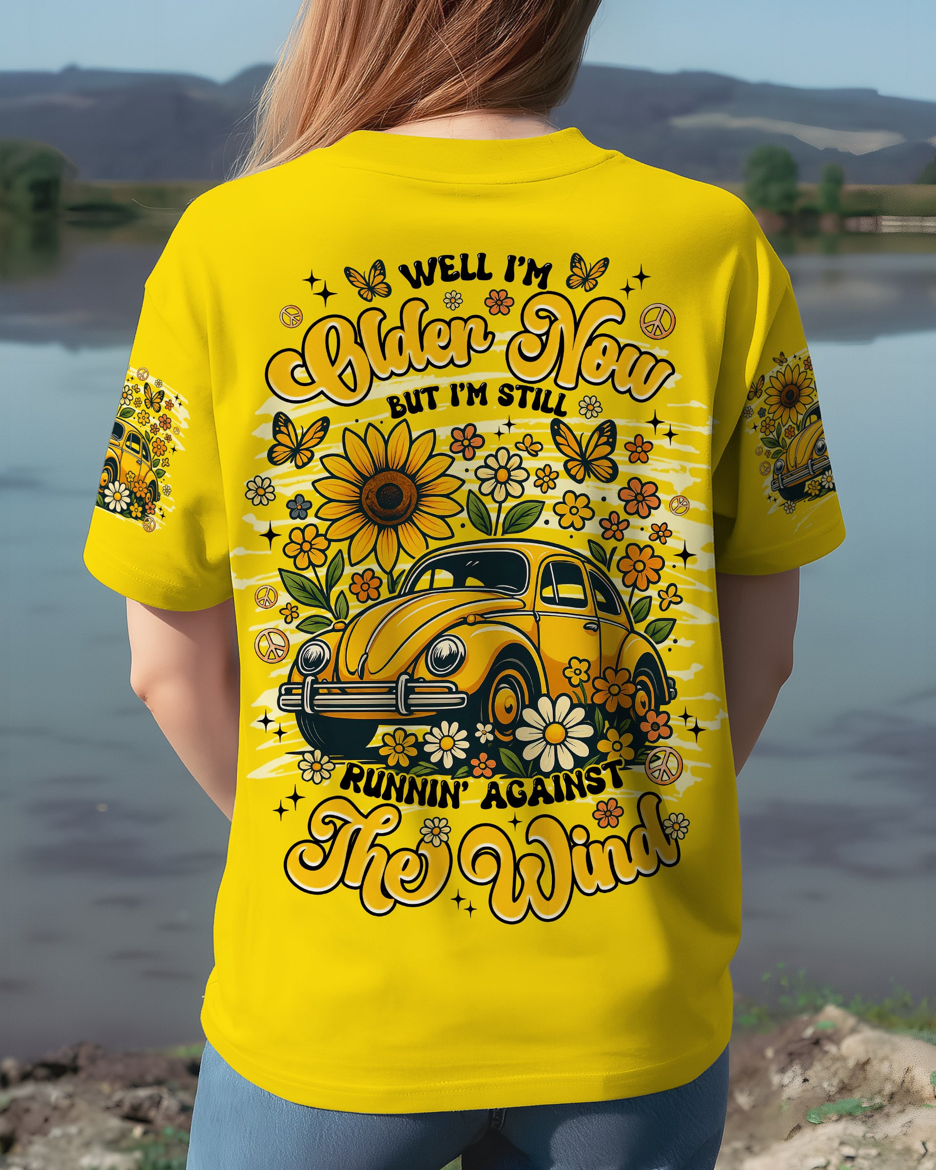 RUNNING AGAINST THE WIND CAR  ALL OVER PRINT - TLNZ2708252