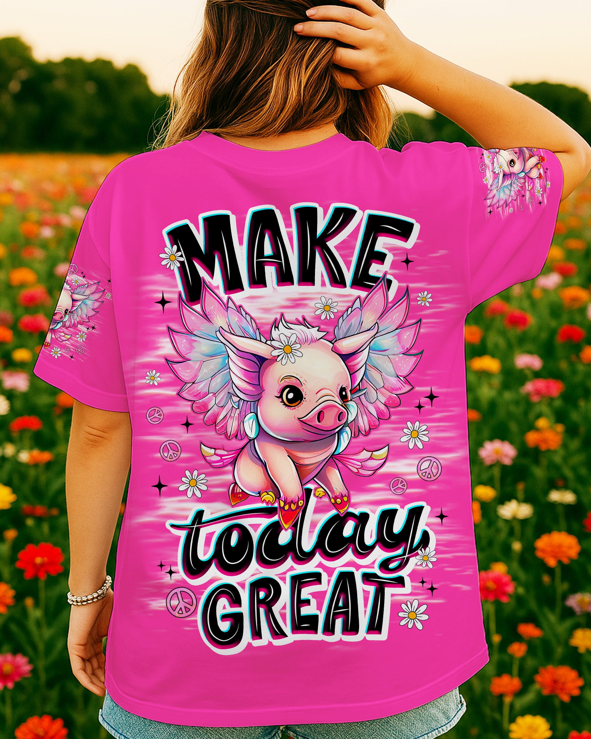 MAKE TODAY GREAT PIG FLY ALL OVER PRINT - TLNZ0409252