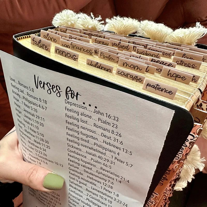 🔥LAST DAY 49% OFF💞Prayer bible tabs