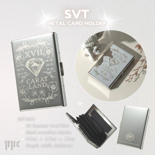 🔥LAST DAY 49% OFF - SVT Metal Cardholder