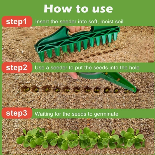 🌱 Transform Your Garden - 49% OFF - ✨Professional Garden Dibber – Effortless Seed Planting Tool