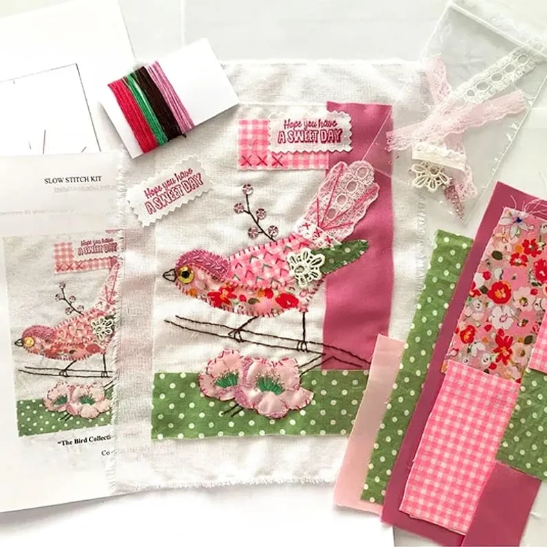 Handmade🐦Bird Collection Slow Sewing Kit