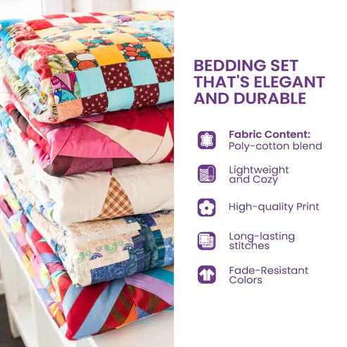 Soulbound Roots 3-Piece Quilted Bedding Set GFTOTL3868   