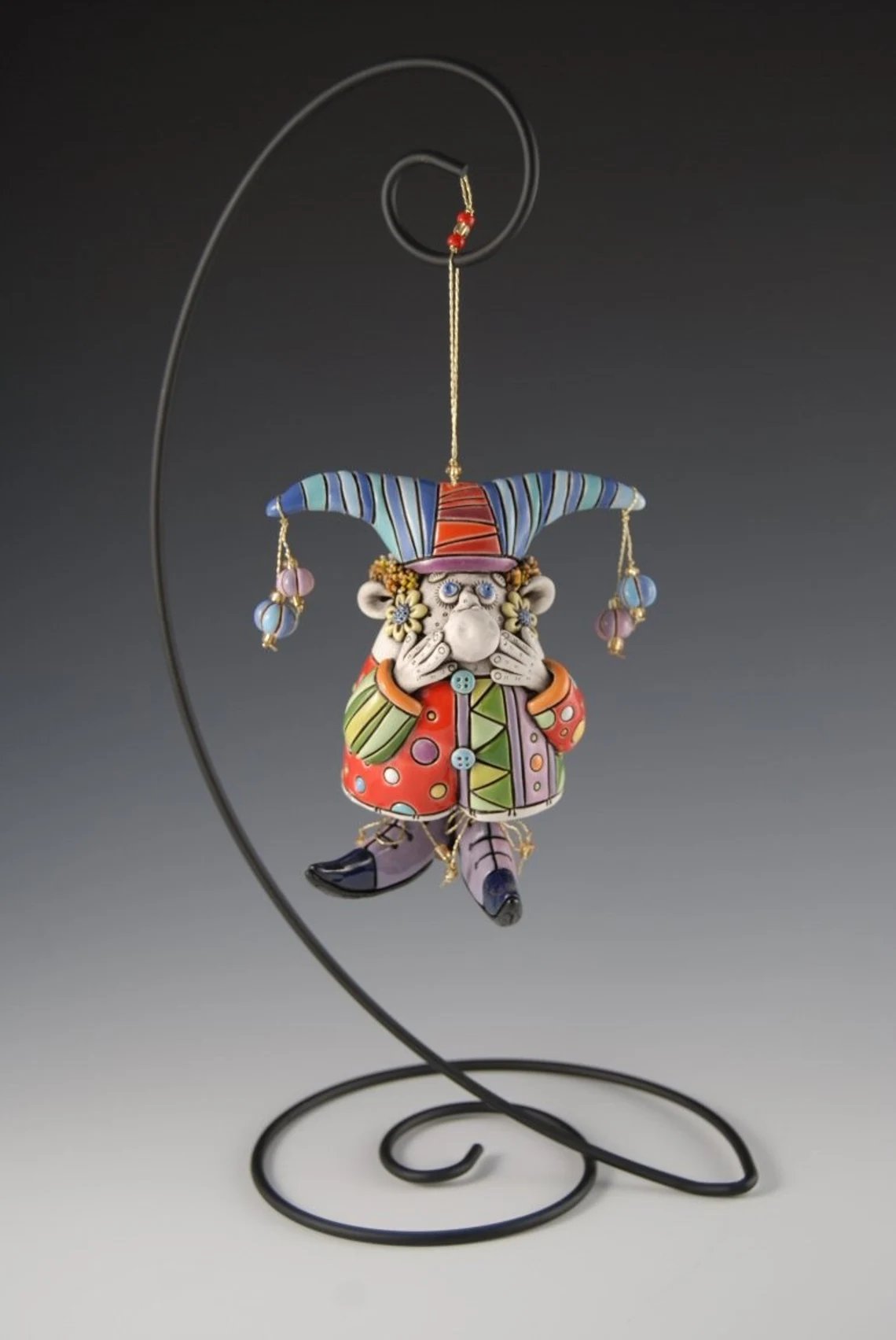 ONCANDFORAL🔥Last Day 70% OFF 🌈Colorful Jester Bell Ornaments