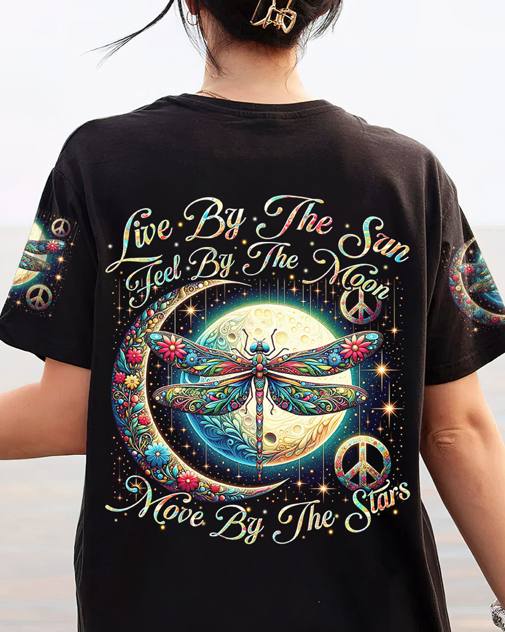 LIVE BY THE SUN DRAGONFLY ALL OVER PRINT - TYTM1610233