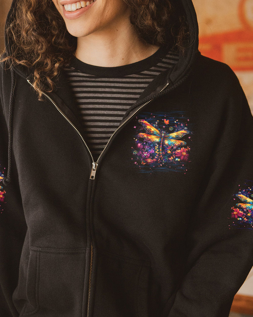 JUST BREATHE DRAGONFLY ALL OVER PRINT - YHHG2611253
