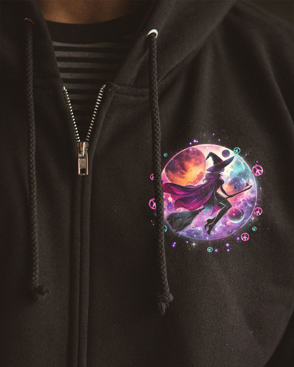 THE MOON SEES YOUR SOUL HALLOWEEN WITCH ALL OVER PRINT - TYQY3007253