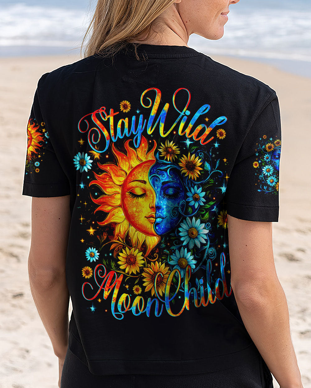 STAY WILD MOON CHILD SUN AND MOON ALL OVER PRINT - TYTM1112242