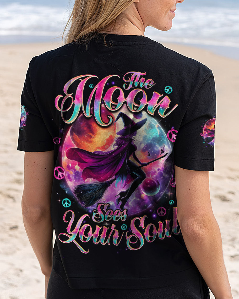THE MOON SEES YOUR SOUL HALLOWEEN WITCH ALL OVER PRINT - TYQY3007253
