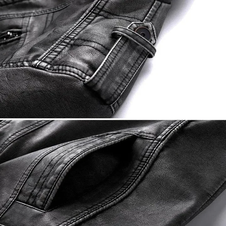Close-up of Bonanza jacket shoulder stitching and hand pocket