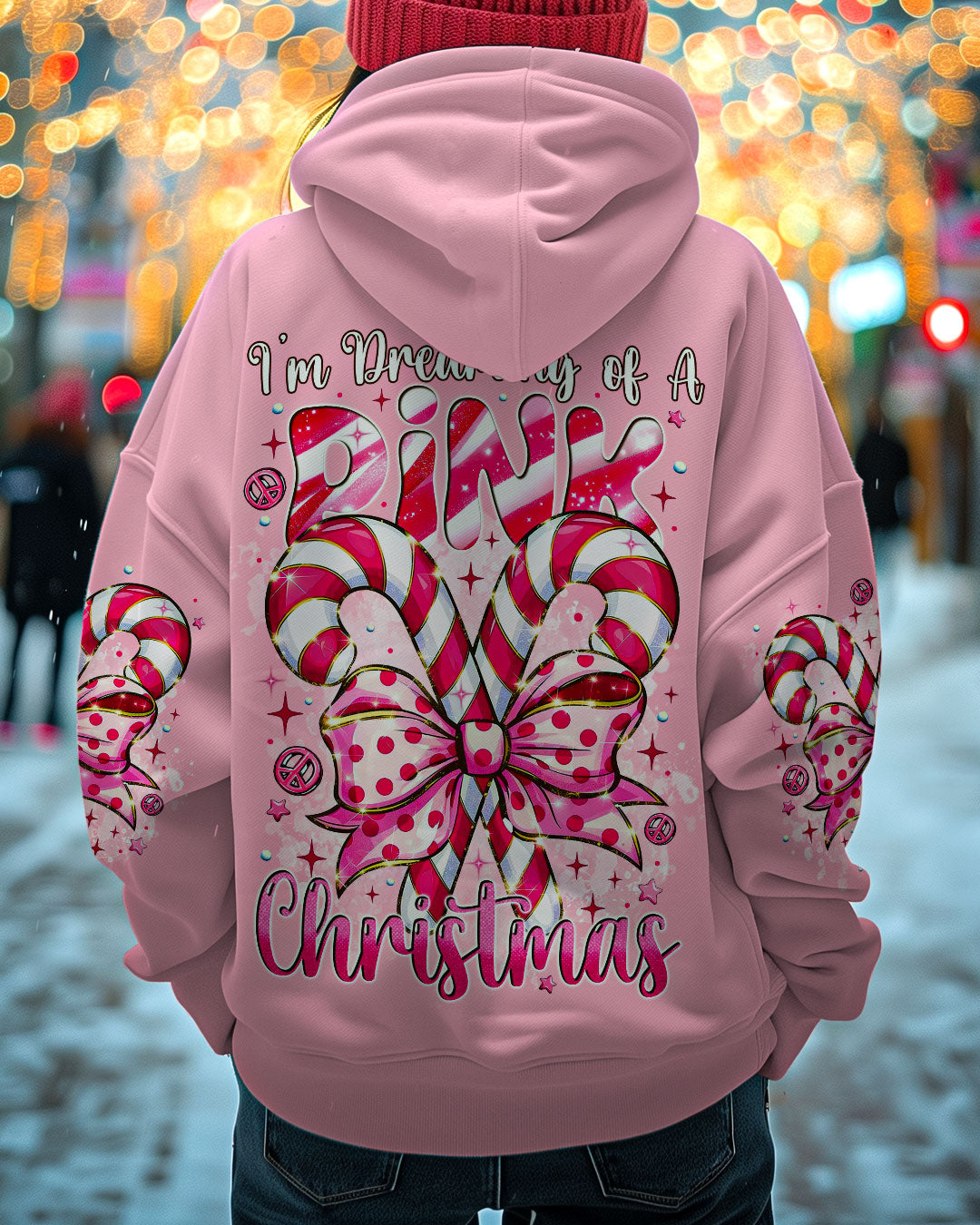 I'M DREAMING OF A PINK CHRISTMAS CANDIES ALL OVER PRINT - TYTM1810243