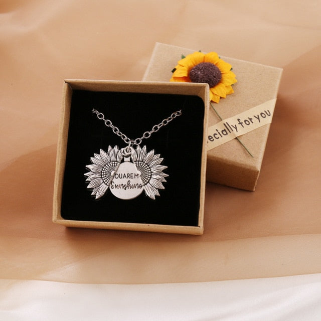 You Are My Sunshine Necklace Pendant