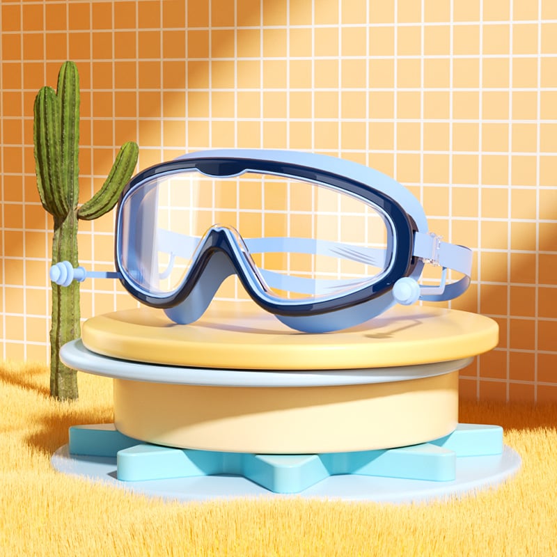 🌊 Clear Vision Underwater – 49% OFF – ✨ Kids' HD Waterproof & Anti-Fog Swimming Goggles – For Fun & Safe Pool Adventures!