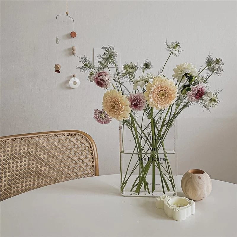 🔥LAST DAY 50% OFF - 📚💐💕Book Vase: Books About Flowers