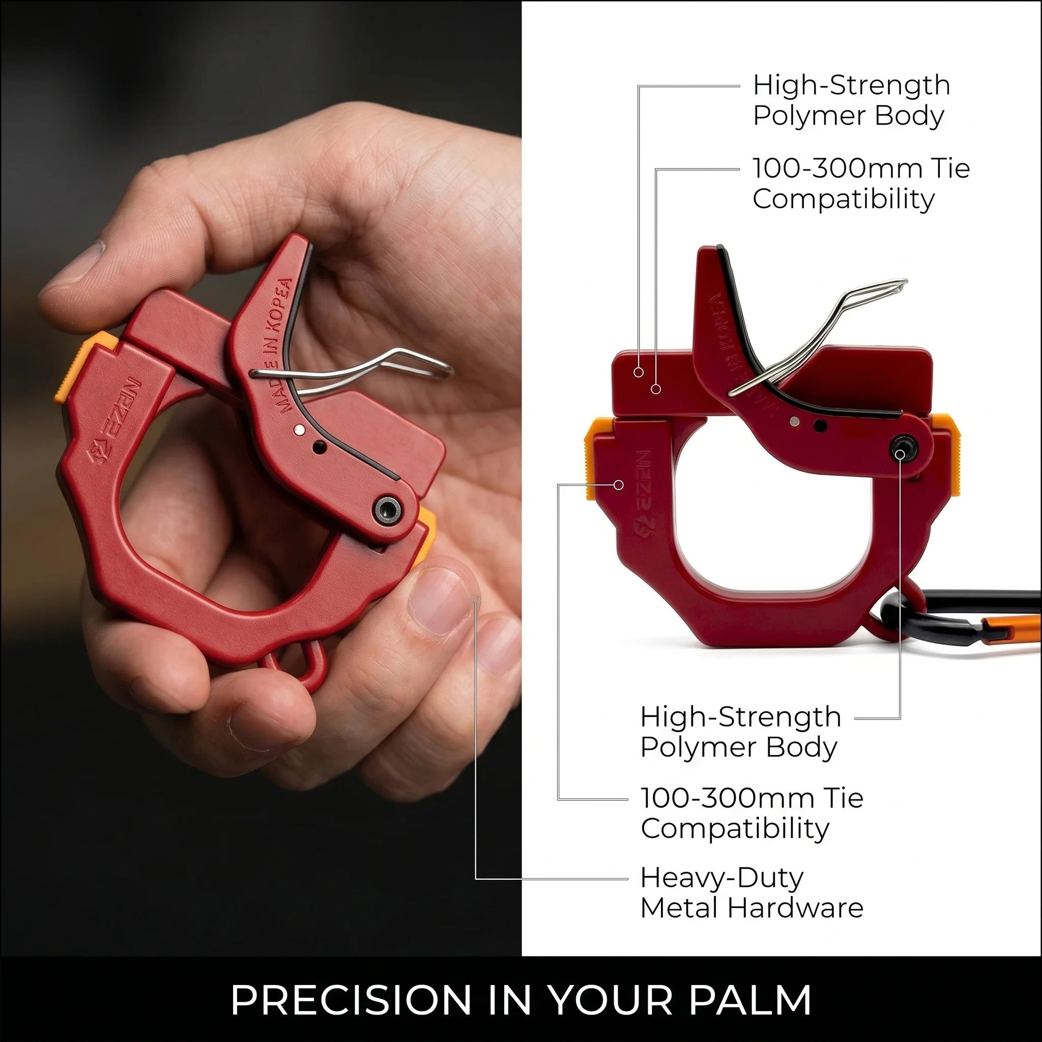 🔥LAST DAY 50% OFF - 💪One Touch Cable Tie Holder/Zip Tie Organizer