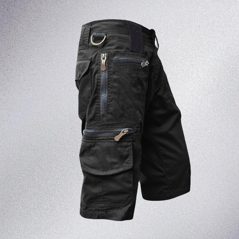 Men-s Outdoor Sporty Fitness Multifunctional Shorts