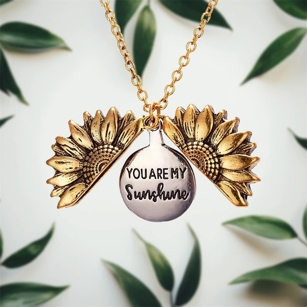 You Are My Sunshine Necklace Pendant