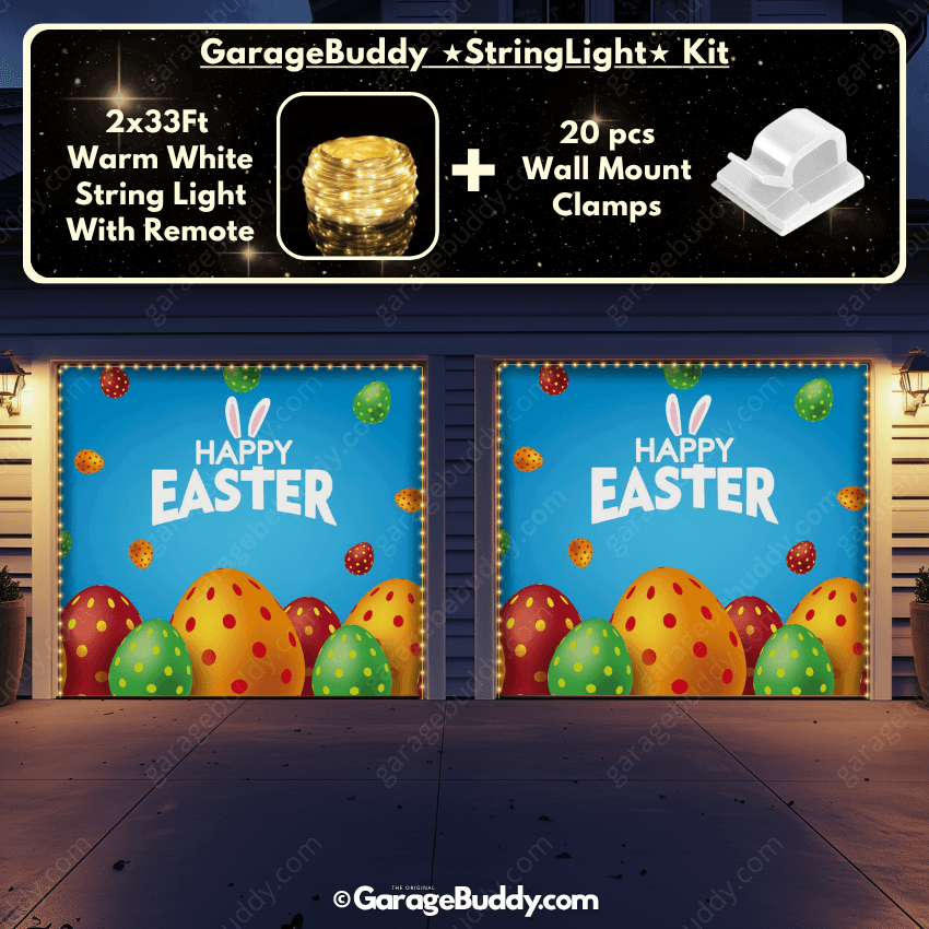 Garage Buddy | Happy Easter | Festive Garage Door Cover