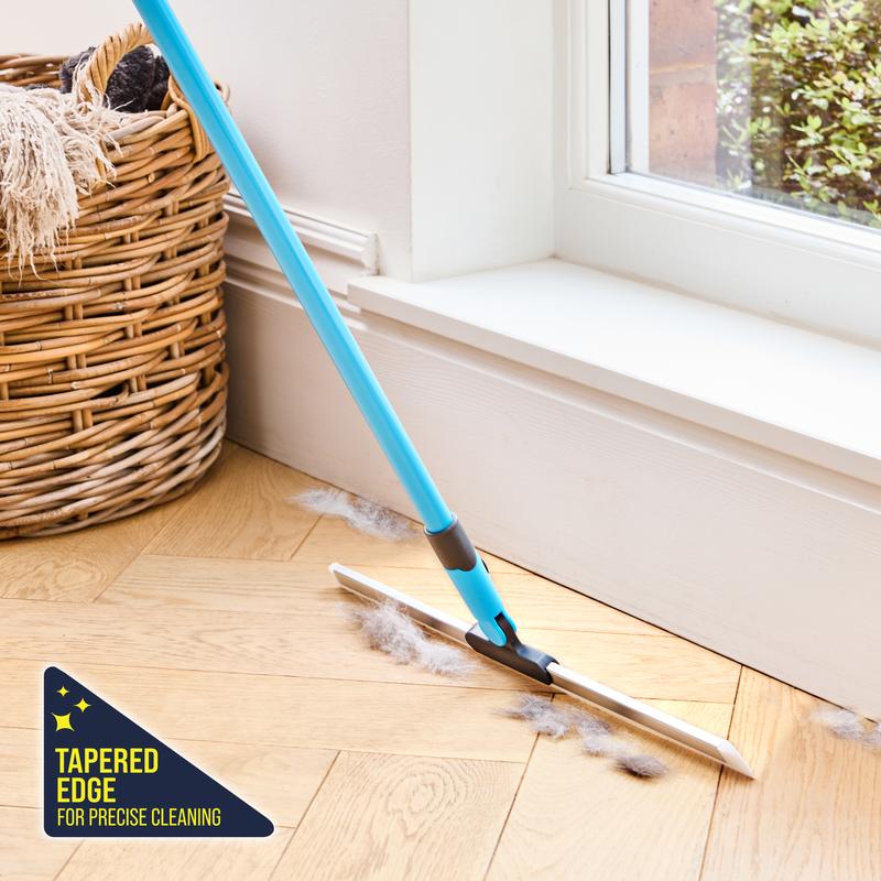 🧼LAST DAY SALE: Only £12.99! 🔥🔥Minky Flexi Edge Sweeper: Multi-Surface Cleaning for Floors, Carpets & Windows