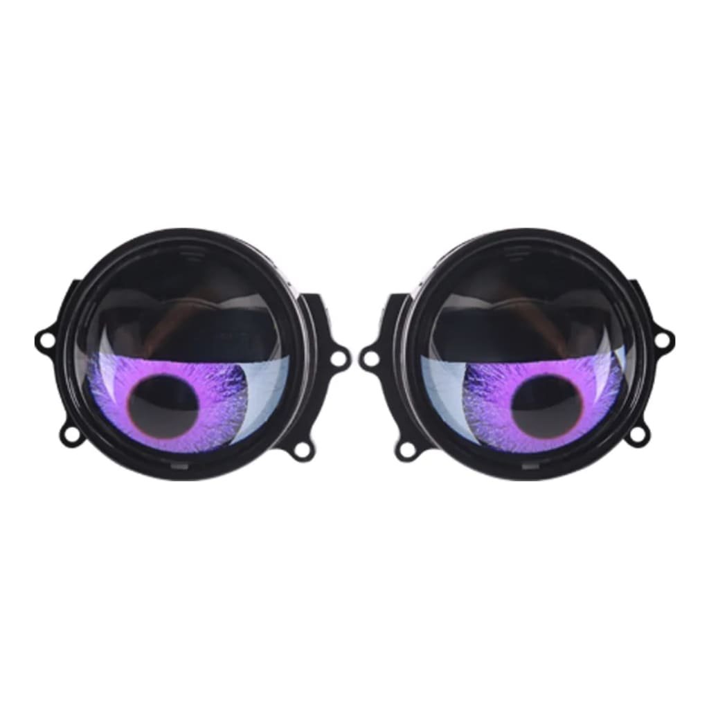 Synced Programmable Devil Eyes Lens with Remote