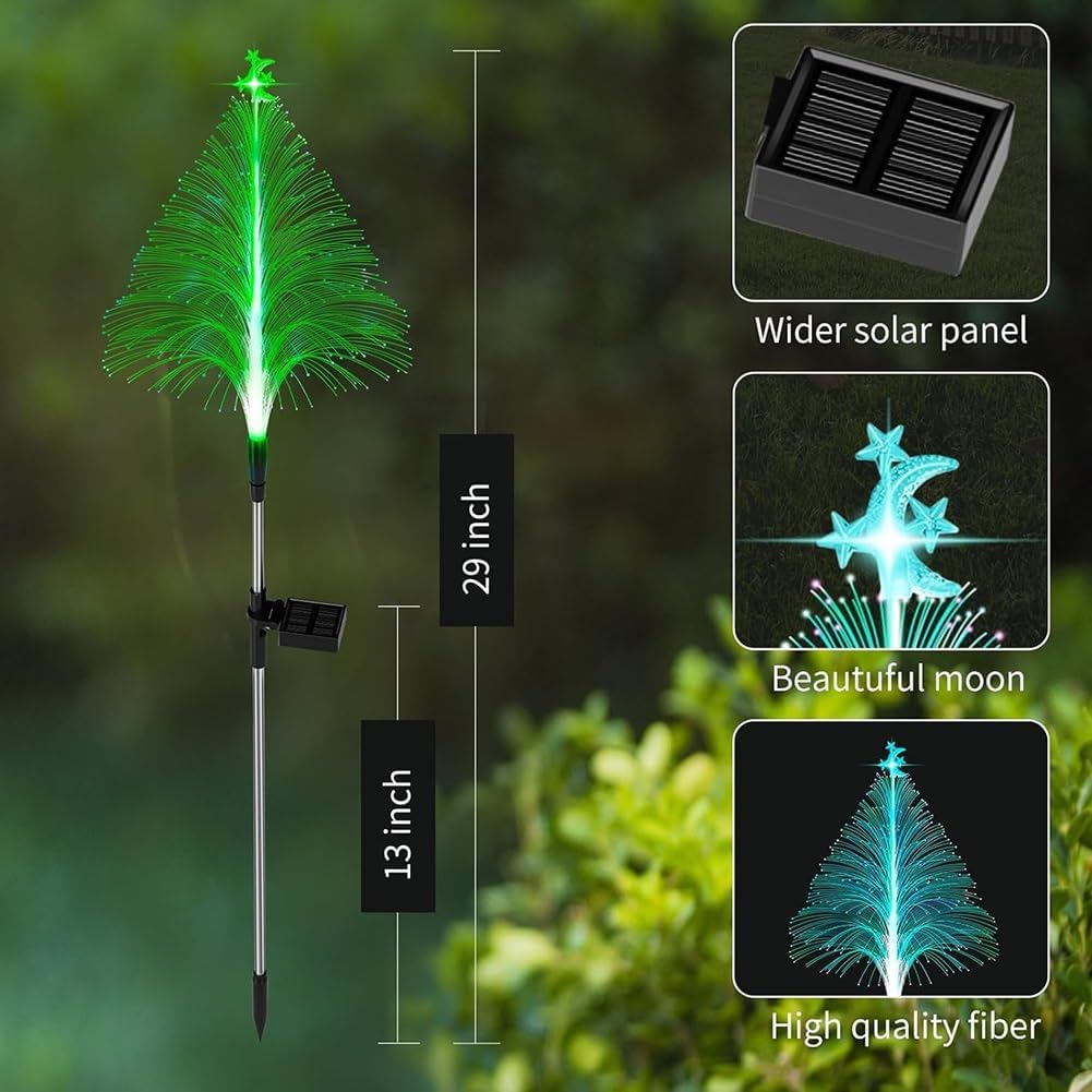 🔥Save more than 49% off - 🎄Multicolor Solar Powered Christmas Tree Lights🎄