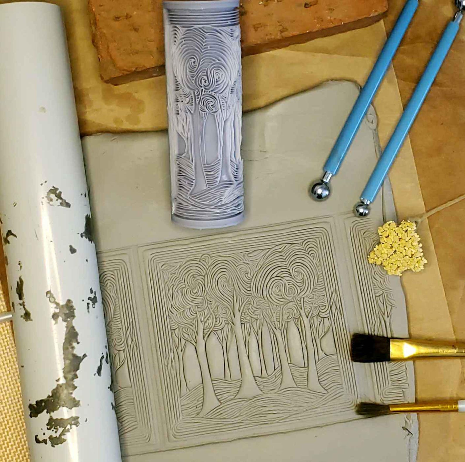 🔥LAST DAY 49% OFF - DIY Clay Pottery