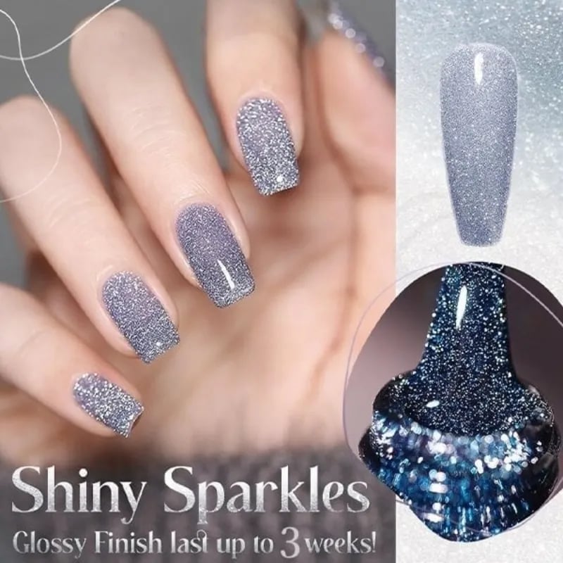 👍2025 New Arrival- 50% OFF - 💥High Density Glitter Nail Gel Polish💅