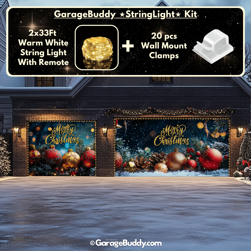 Garage Buddy | Merry Christmas | Christmas Garage Door Cover