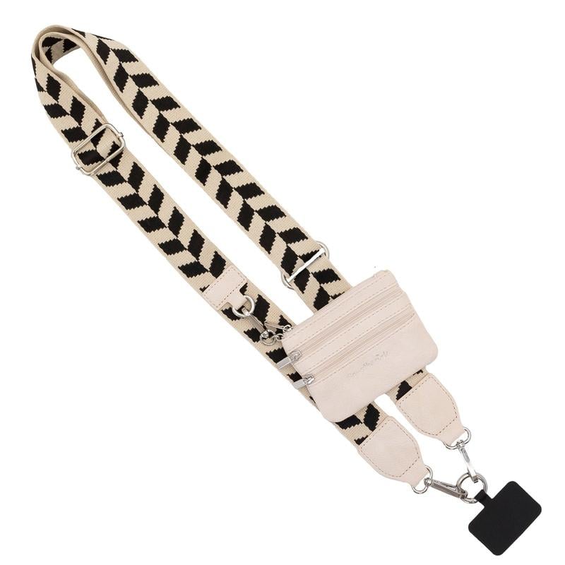 🔥Last Day 49% OFF - Phone Strap with Zippered Pouch