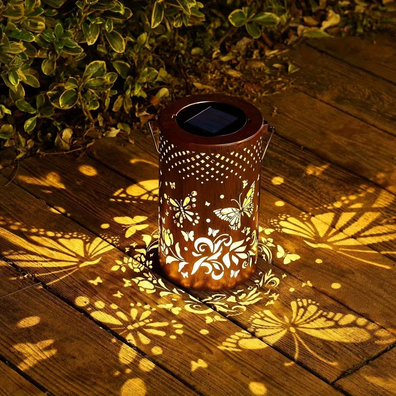 🔥HOT SALE 49% OFF-🌞Colorful Sunflower Glow Solar Garden Lantern