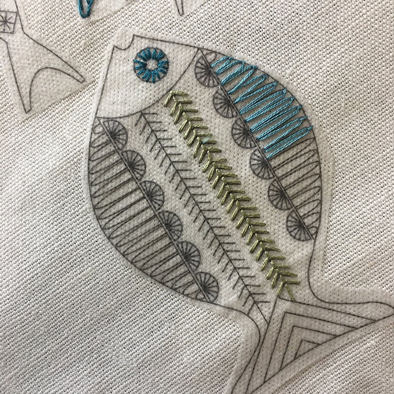 🔥Last Day: Buy 4 get 4 free - Water soluble embroidery transfers