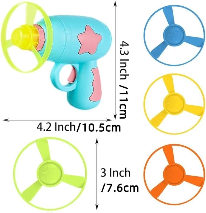 6 Pcs Cat Fetch Toy Set Launcher Gun, Flying Disc Toy, Cat Track Toy for Cat Training Hunting Chasing Interactive Cat Toys for Bored Indoor, Cute Kitten Kitty Toys, Flying Propellers For Dog and Puppy Toy Pet Supplies, Cat Stuff Outdoorfun, Dog Stuff 6 Pcs Cat Fetch Toy Set Launcher Gun, Flying Disc Toy, Cat Track Toy for Cat Training Hunting Chasing Interactive Cat Toys for Bored Indoor, Cute Kitten Kitty Toys, Flying Propellers For Dog and Puppy Toy Pet Supplies, Cat Stuff Outdoorfun, Dog Stuff