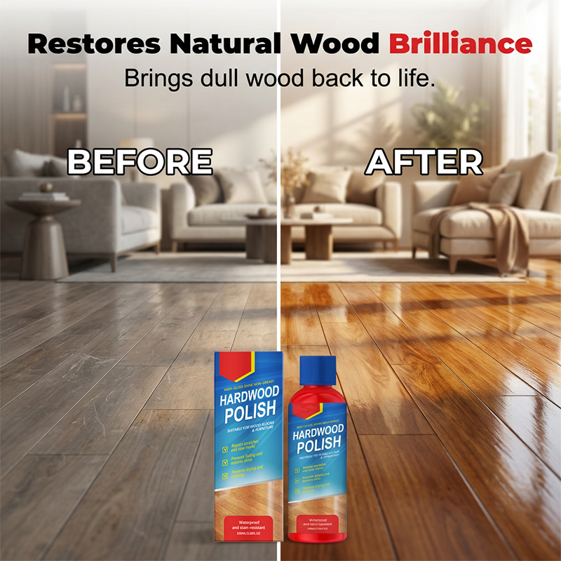 ✨ Restore & Protect Your Wood Floors – Instant High-Gloss Shine for Home Surfaces!