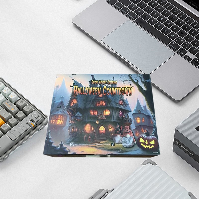 🔥LSAT DAY 49% OFF - 2024 Halloween Gnome Advent Calendar