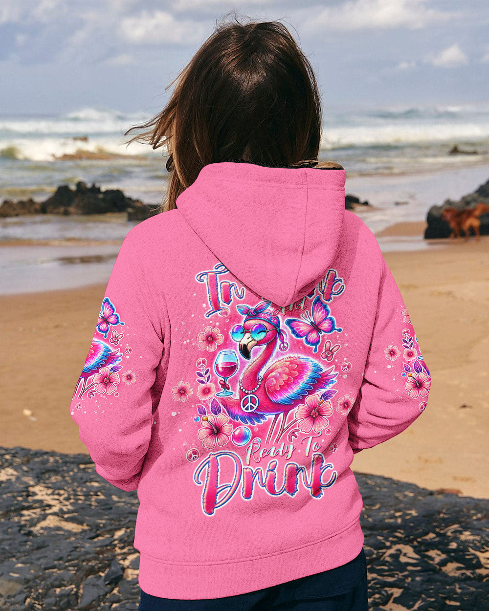 PRETTY IN PINK FLAMINGO ALL OVER PRINT - TLTW0807244