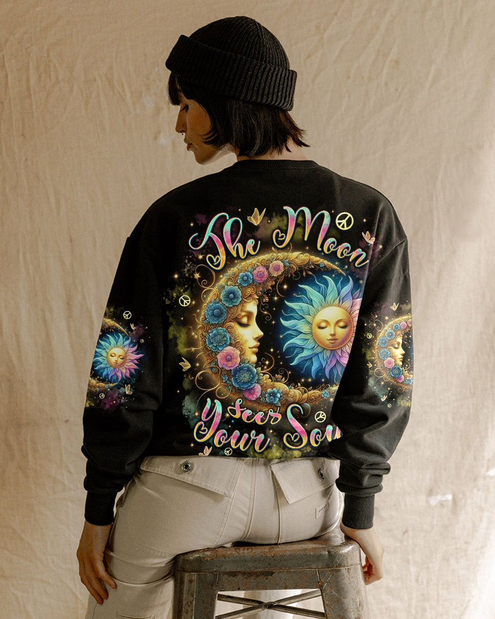 THE MOON SEES YOUR SOUL ALL OVER PRINT - TLPQ2410243