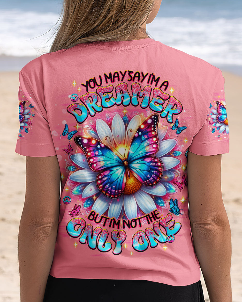 YOU MAY SAY I'M A DREAMER BUTTERFLY ALL OVER PRINT - TLNT0710254