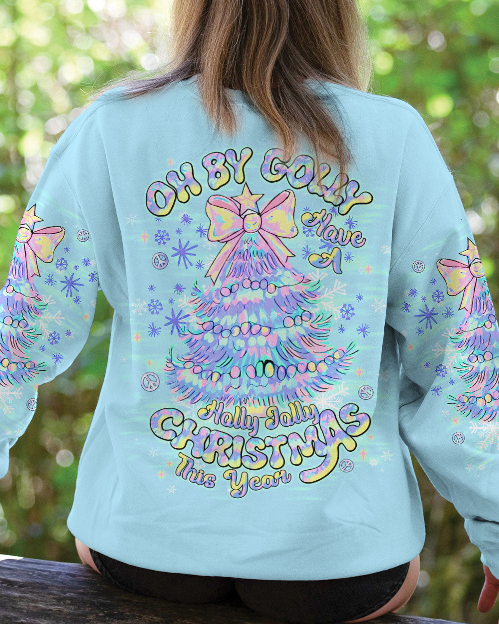 OH BY GOLLY CHRISTMAS ALL OVER PRINT  - TLNT1211251