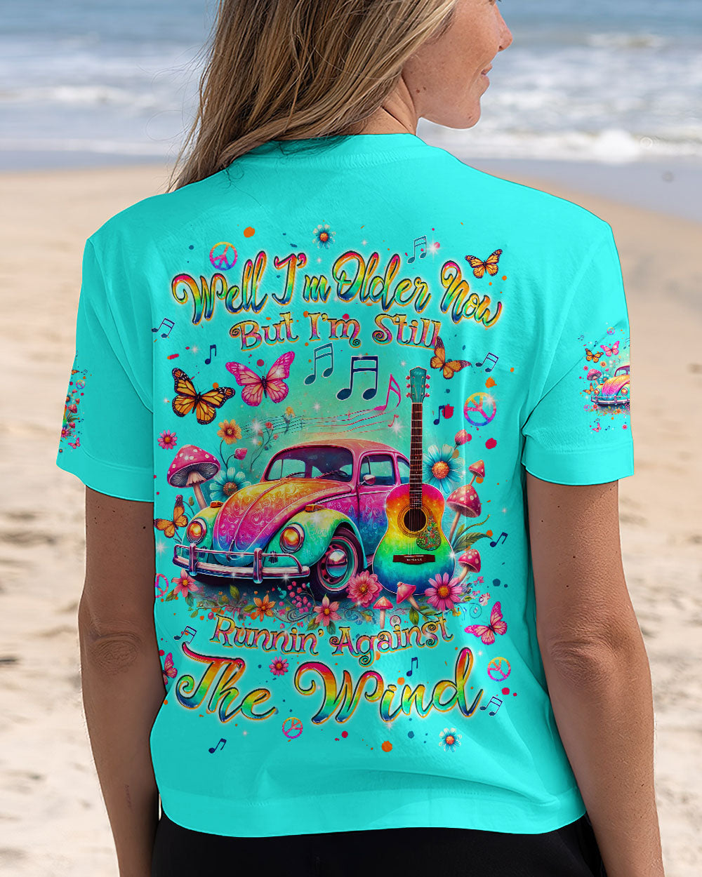 RUNNING AGAINST THE WIND CAR ALL OVER PRINT - TLPQ1207244