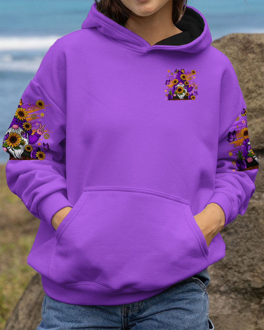 WHISPER WORDS OF WISDOM LET IT BE GNOME ALL OVER PRINT  - TLTR1808251