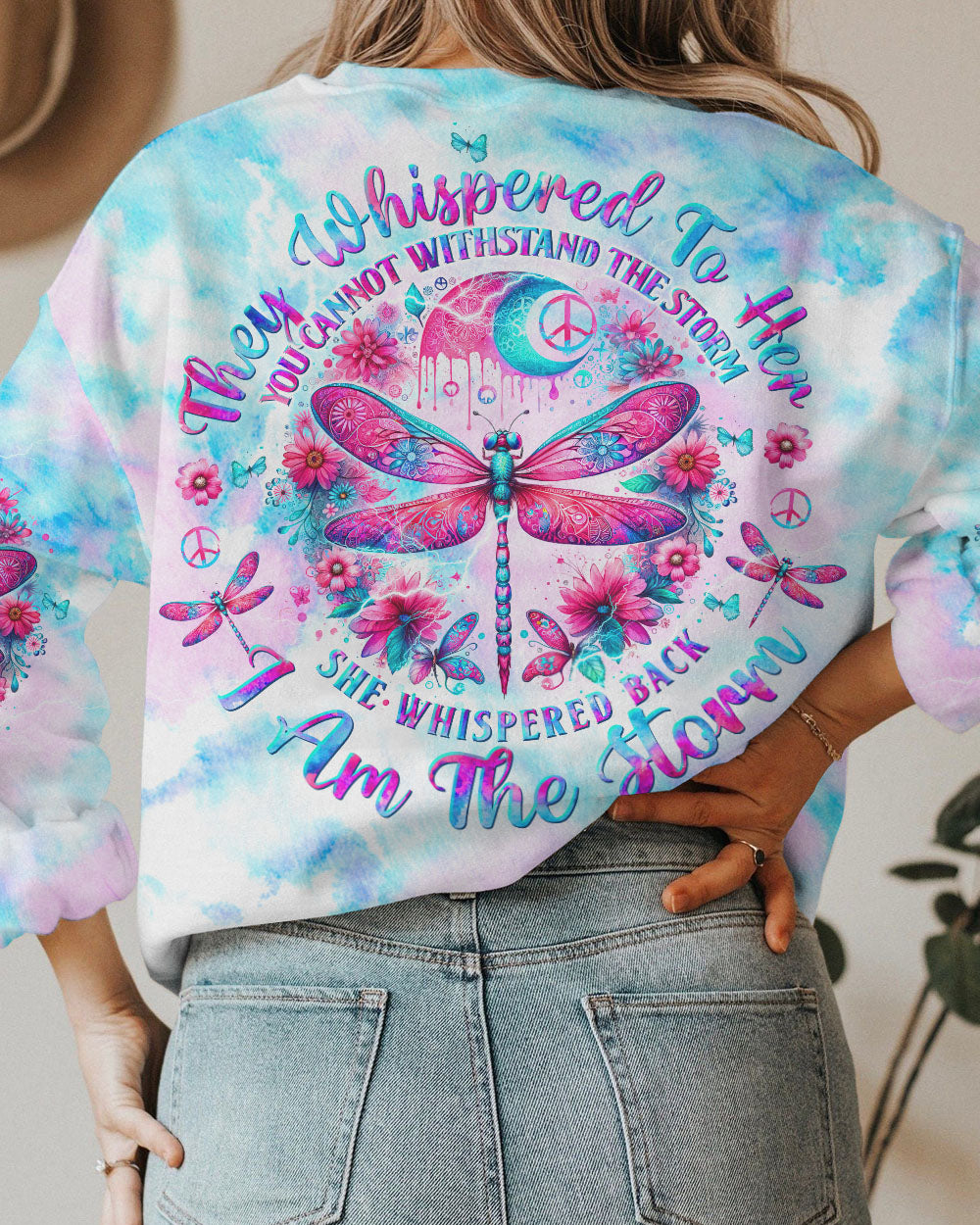 I AM THE STORM DRAGONFLY ALL OVER PRINT - TLTW1312232