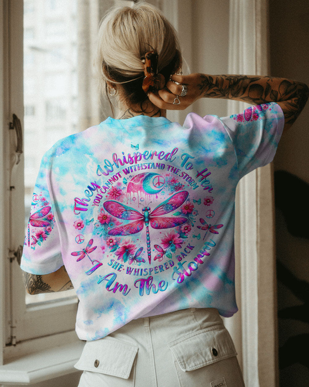 I AM THE STORM DRAGONFLY ALL OVER PRINT - TLTW1312232