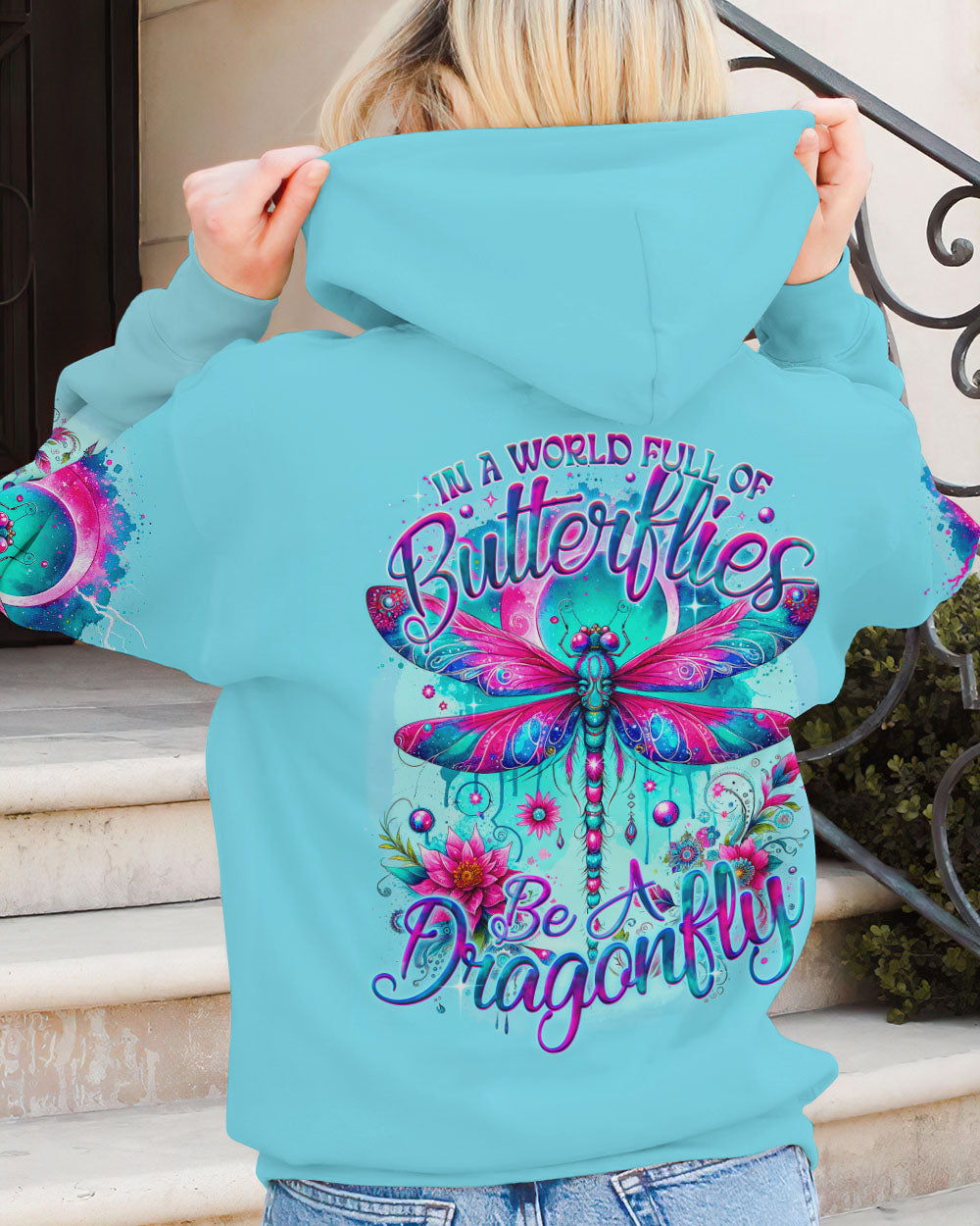 BE A DRAGONFLY ALL OVER PRINT - TY0912233