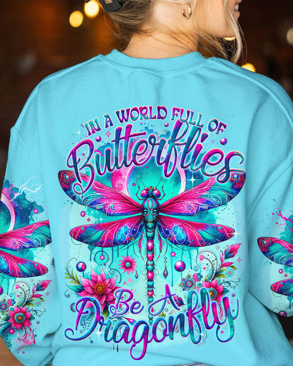 BE A DRAGONFLY ALL OVER PRINT - TY0912233