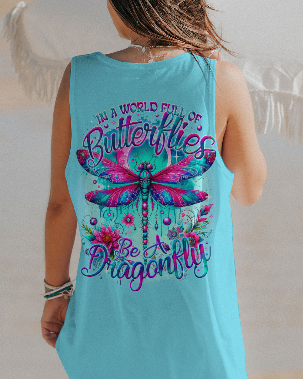 BE A DRAGONFLY ALL OVER PRINT - TY0912233