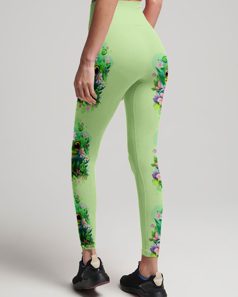 BE YOU THE WORLD WILL ADJUST FROG ALL OVER PRINT - TYQY2311235