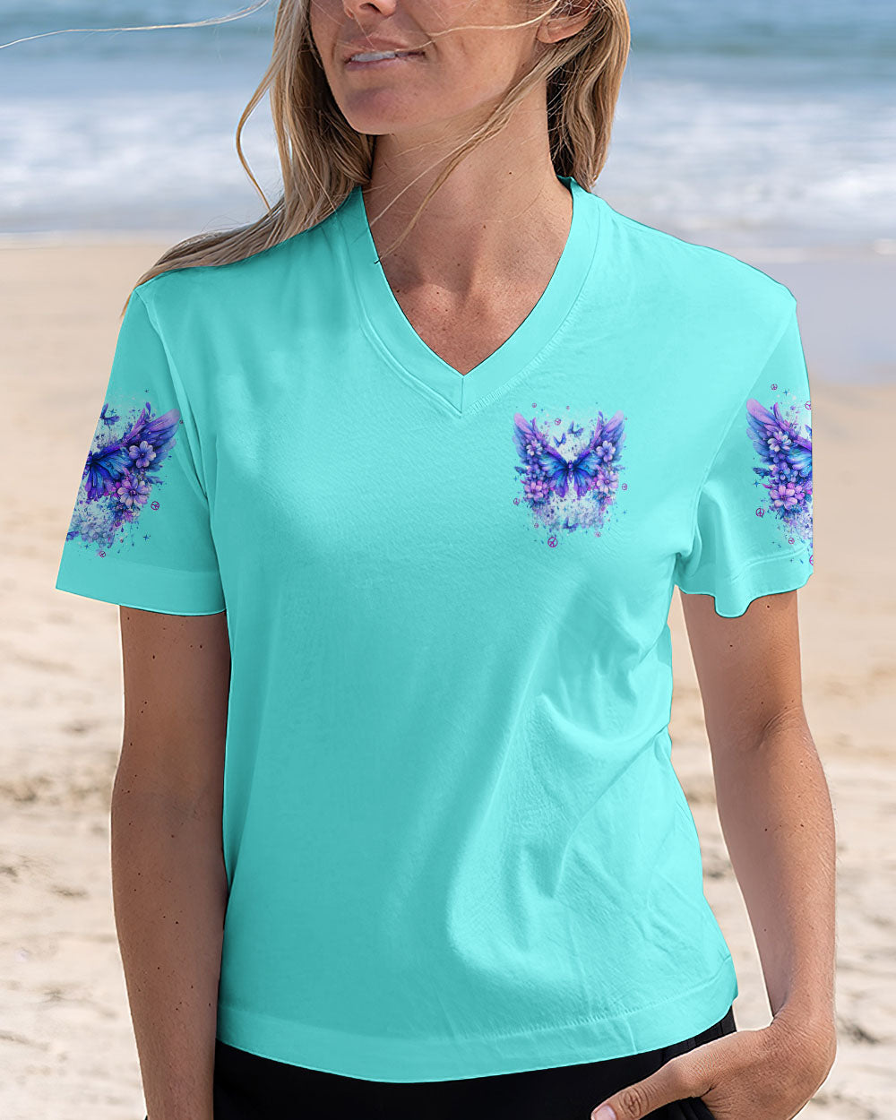 I BELIEVE THERE ARE ANGELS AMONG US WINGS ALL OVER PRINT - TYTD2009241