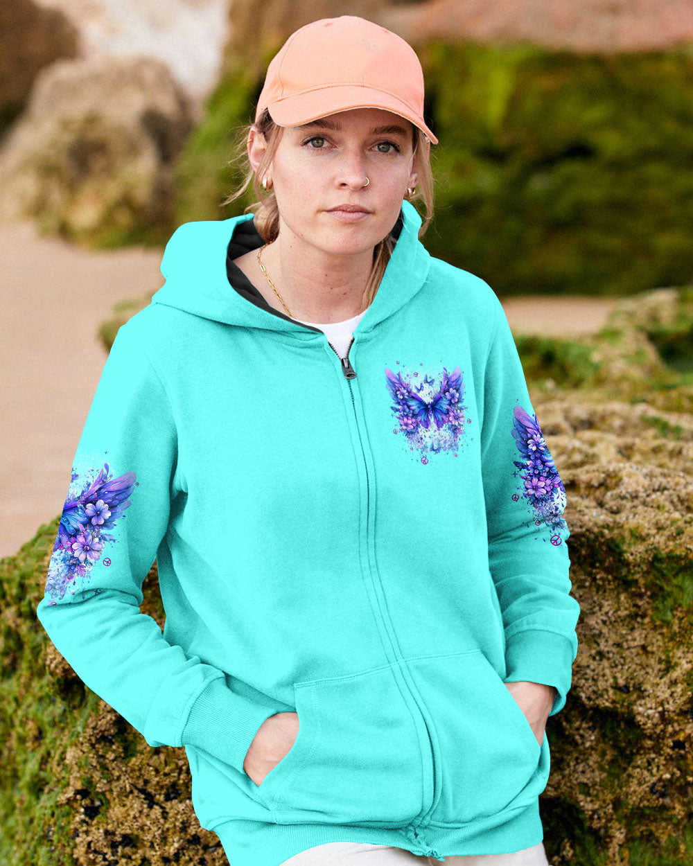 I BELIEVE THERE ARE ANGELS AMONG US WINGS ALL OVER PRINT - TYTD2009241