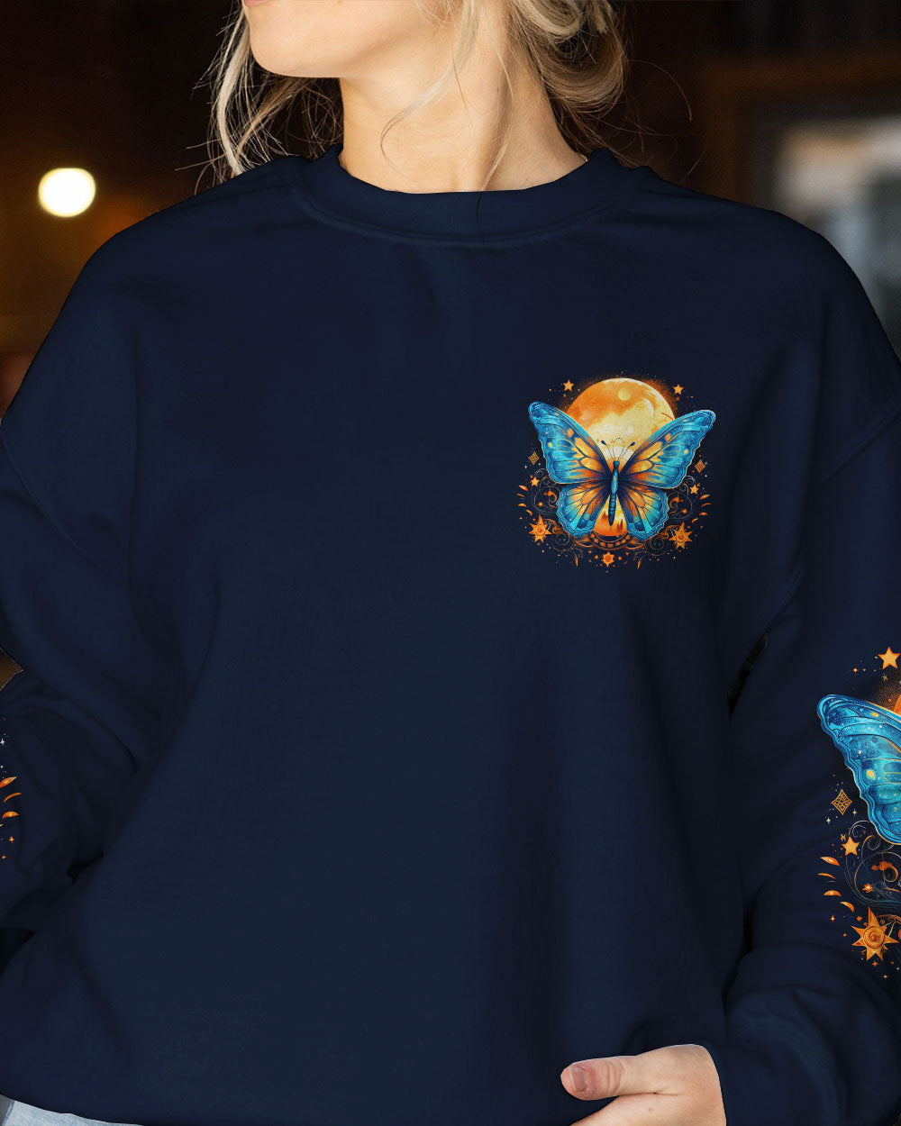 HELLO DARKNESS MY OLD FRIEND BUTTERFLY ALL OVER PRINT - TYTM1707233